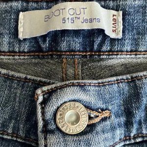Women's 515 Bootcut Denim Levi Button fly